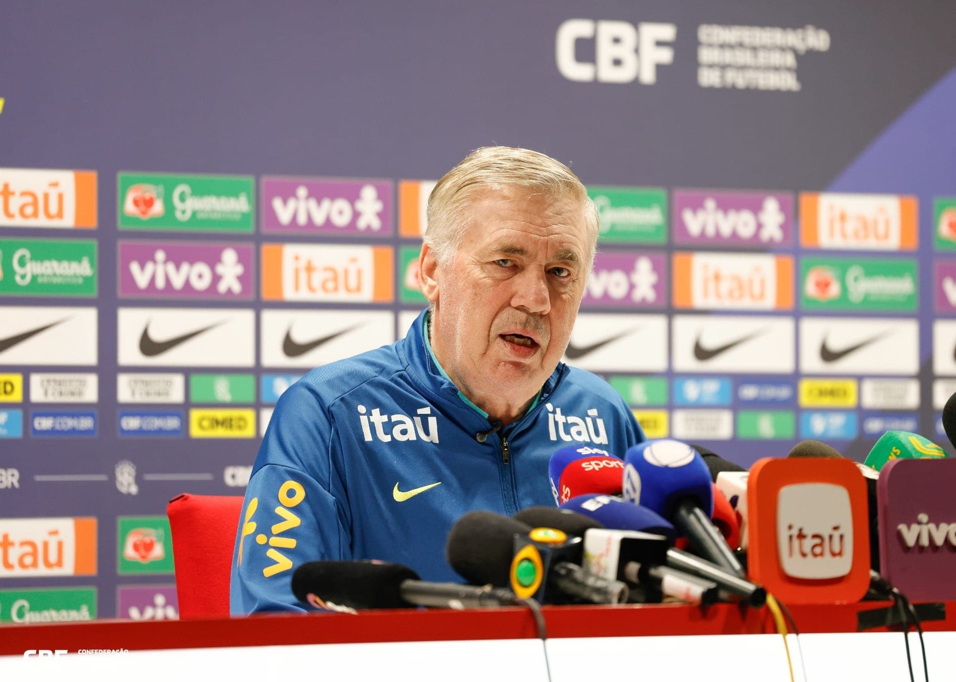 "Não tenho outras ideias que não seja de momento a Seleção Brasileira", disse o treinador