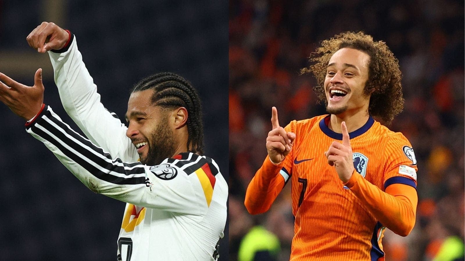 Gnabry, da Alemanha, e Xavi Simons, da Holanda