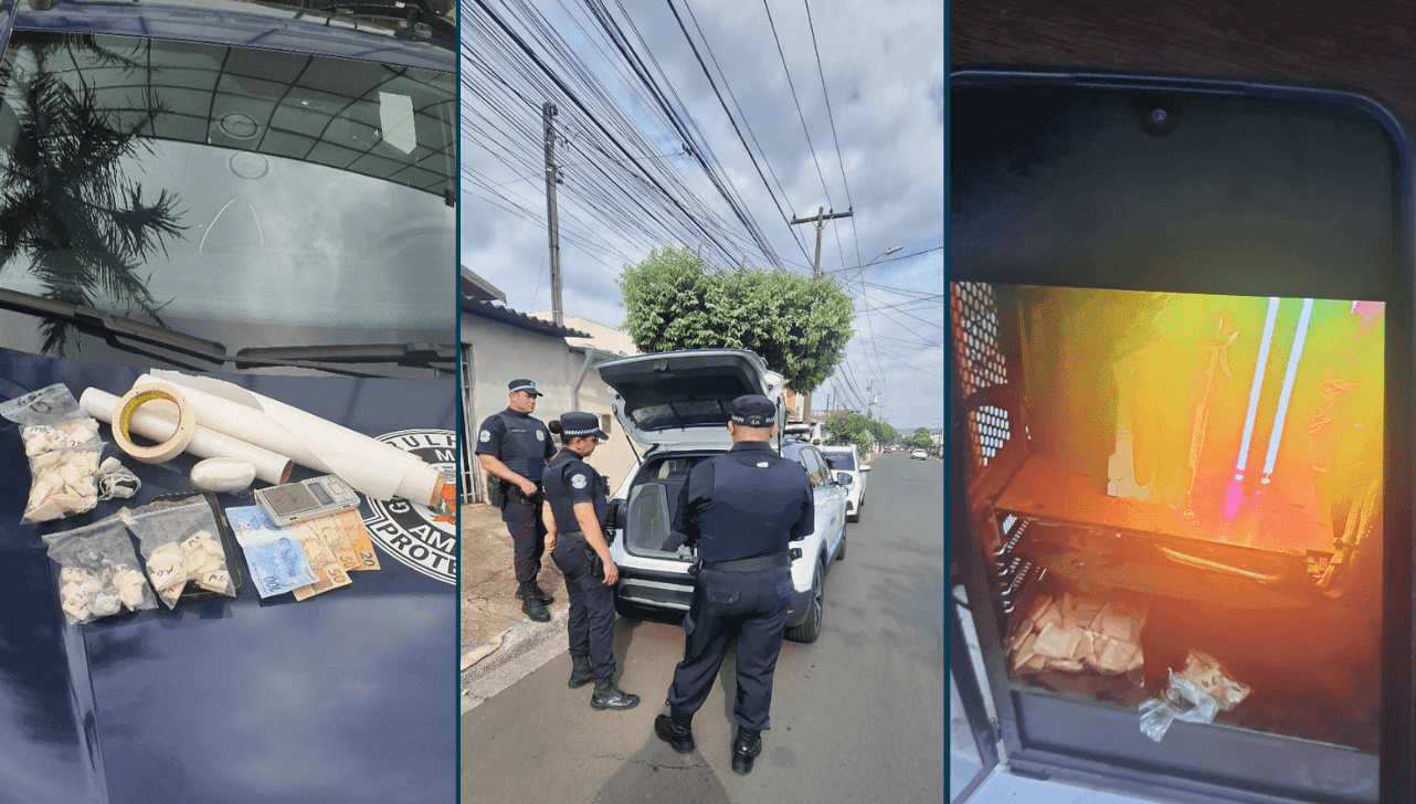 O suspeito foi encaminhado à Delegacia de Polícia de Americana, onde permaneceu preso após ser autuado em flagrante por tráfico de drogas