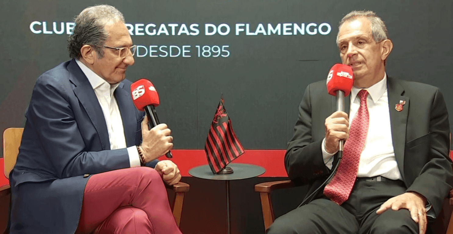 Bap, presidente do Flamengo, em entrevista ao Bandsports