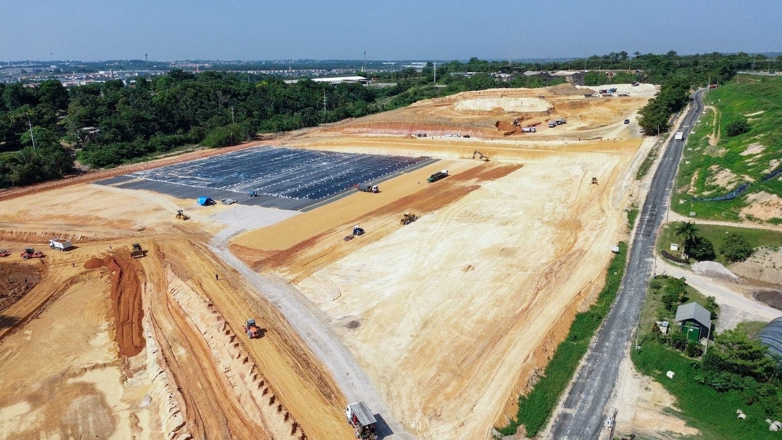 Manaus prepara primeiro aterro sanitário da história do Amazonas
