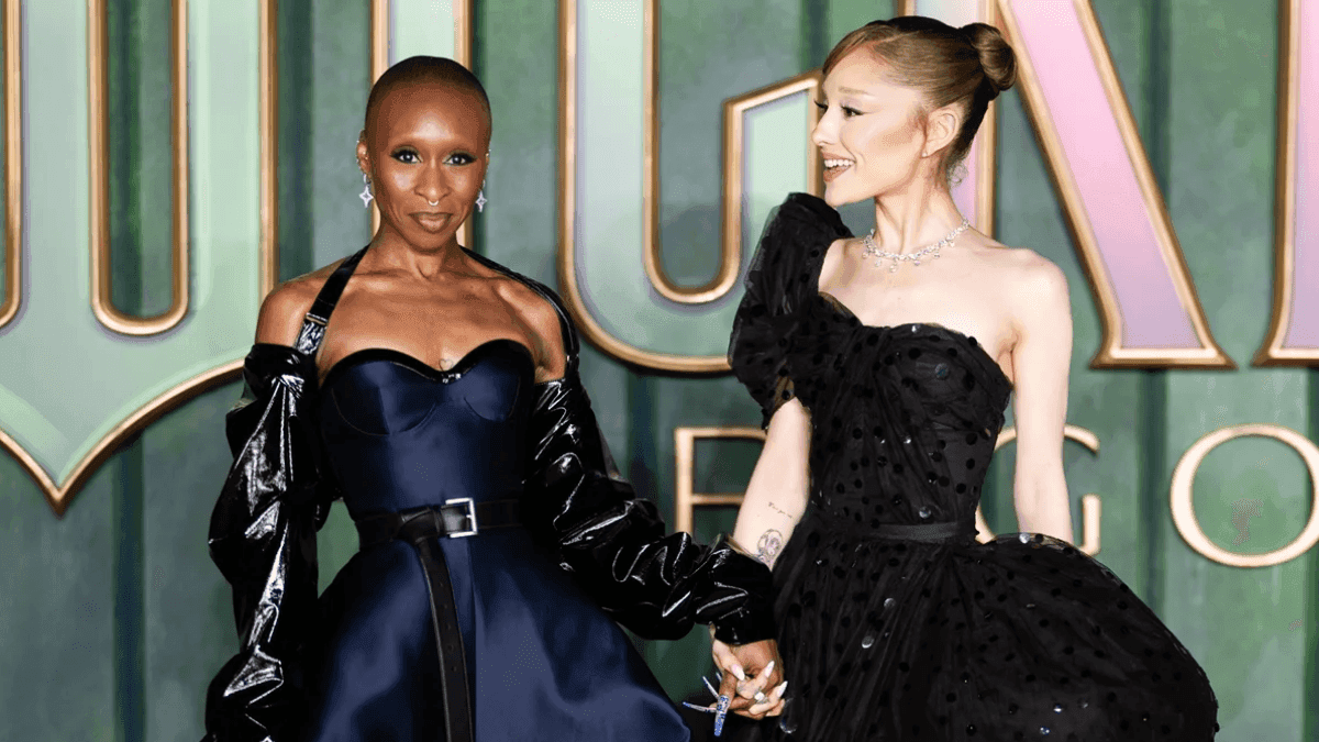 Por que Ariana Grande e Cynthia Erivo se tocam o tempo inteiro?