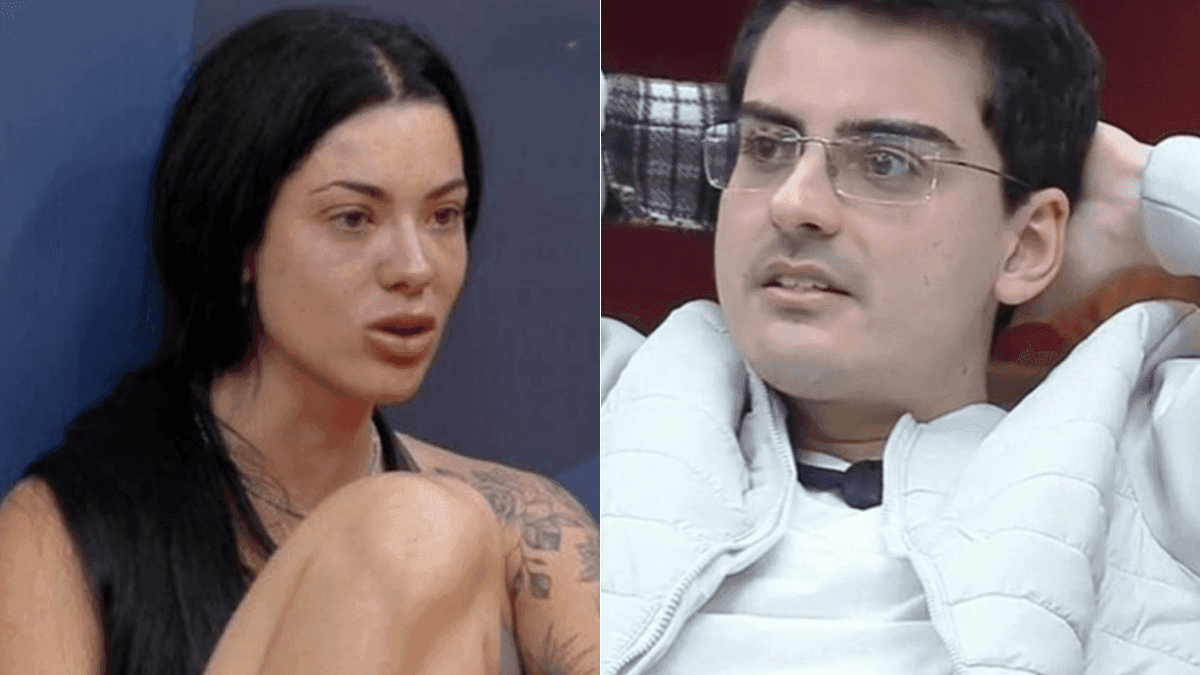 Rayane ameaça Dudu Camargo com nome de Belo, e web faz cachota