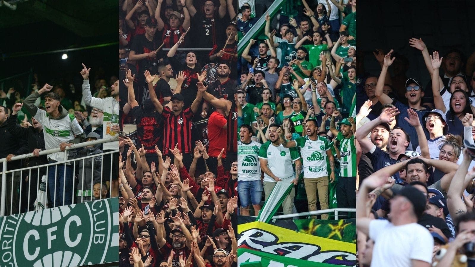 Coritiba, Athletico-PR, Chapecoense e Remo subiram