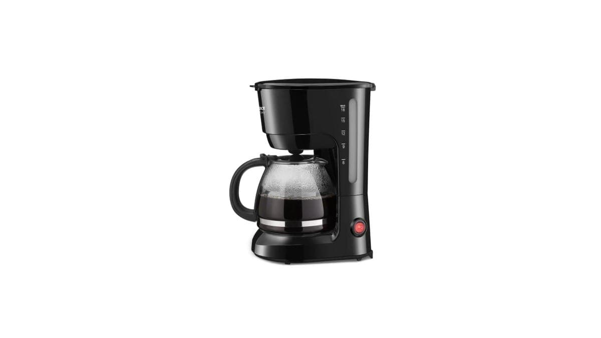 Cafeteira Elétrica 18 Xícaras Lenoxx Easy PCA018 Preta 127V
