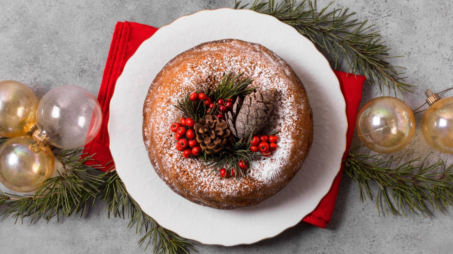 Bolo de Natal: não existe Natal sem o sabor marcante das frutas secas, né?