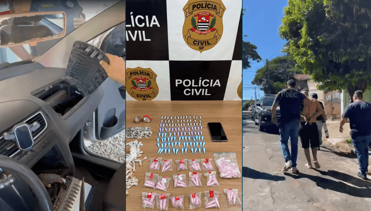 Durante a ação, outras quatro pessoas foram abordadas e são investigadas