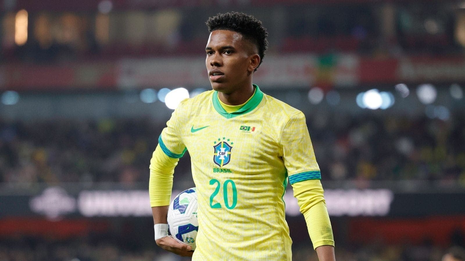 Estêvão, atacante do Chelsea e da Seleção Brasileira