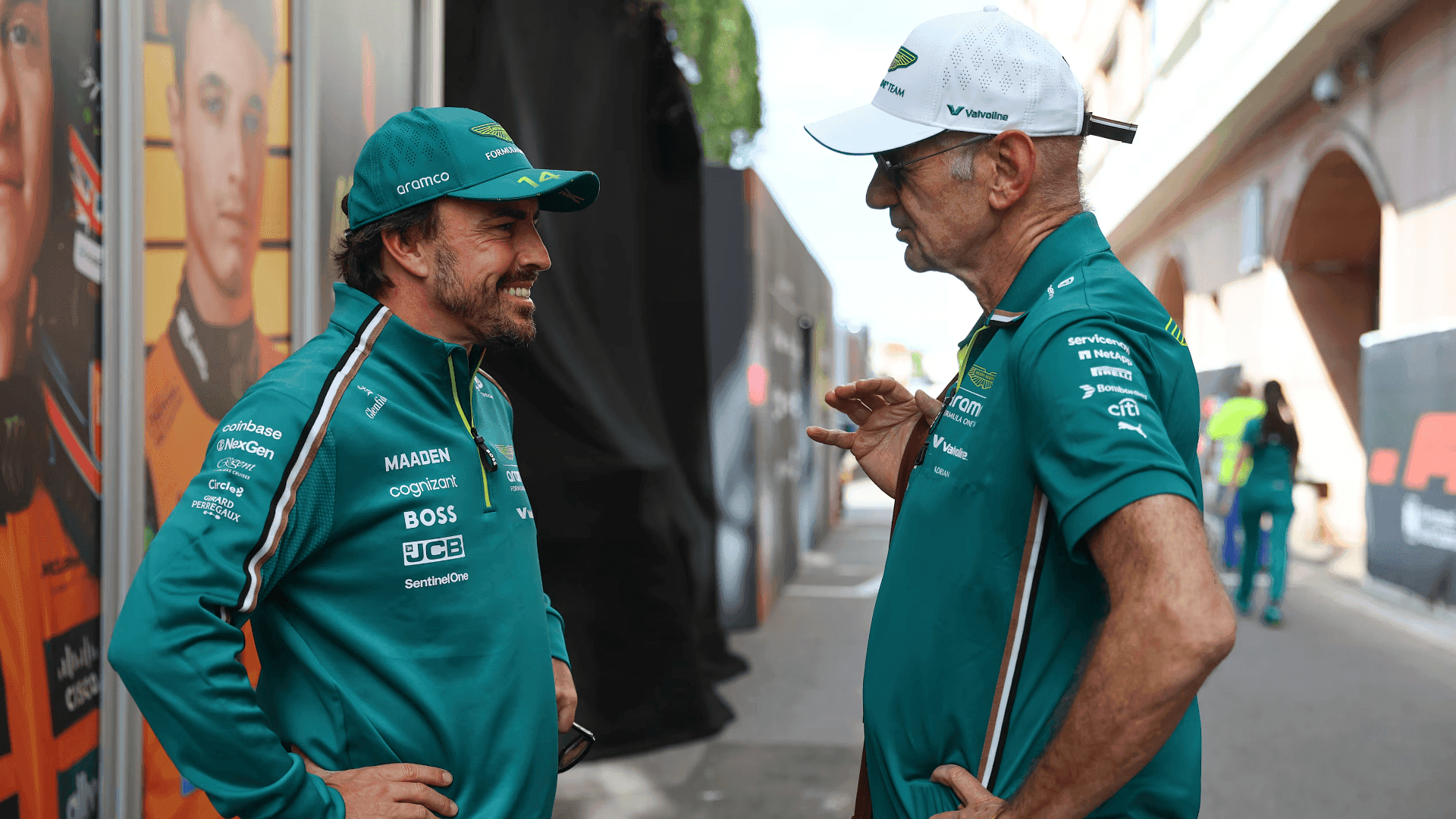 Alonso vê chegada de Newey como "passo lógico" na Aston Martin