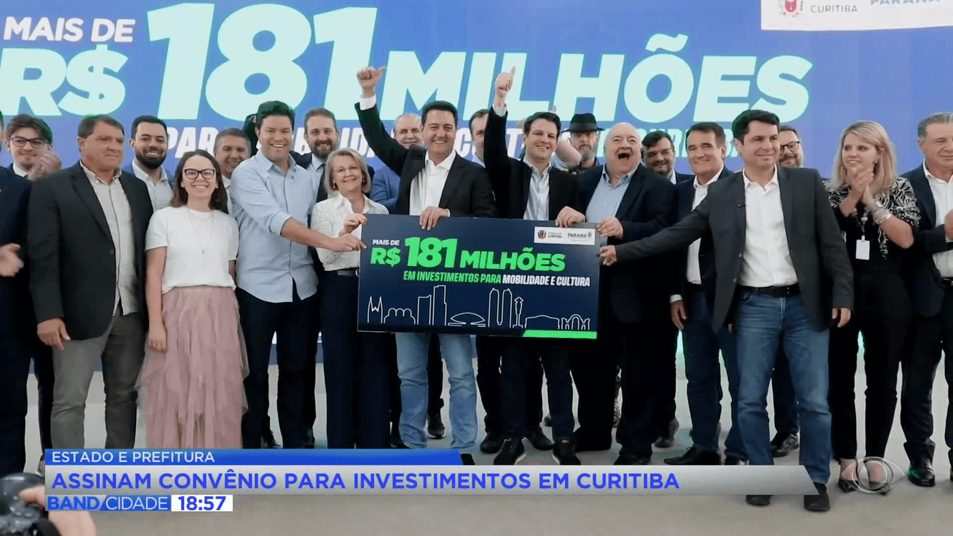 Curitiba recebe R$ 181 milhões em obras anunciadas pelo Governo e Prefeitura