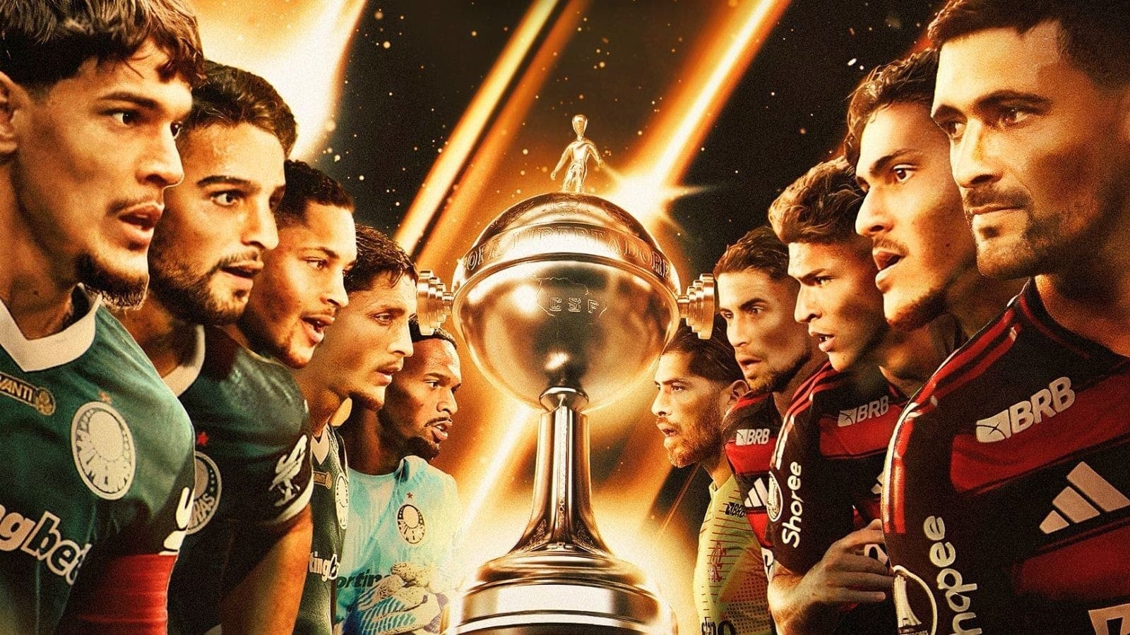 Palmeiras e Flamengo se enfrentam na final da Libertadores