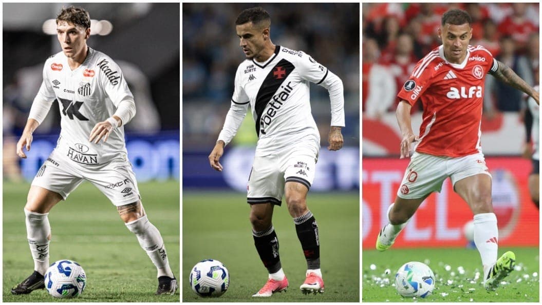 Santos, Vasco e Internacional entram em fase decisiva no Brasileirão