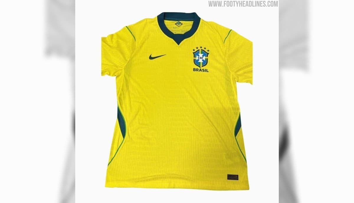 Site vaza camisa principal da Seleção Brasileira para Copa do Mundo 2026