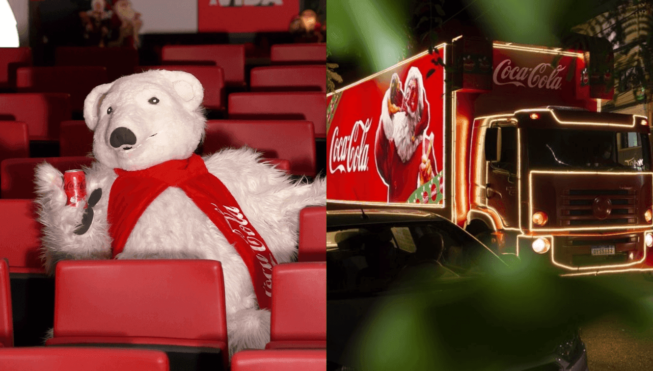 Caminhões contarão com Papai Noel e outros personagens