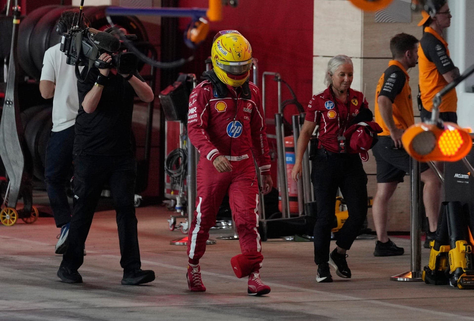Hamilton ironiza classificação sprint no GP do Catar: "Melhor coisa foi o clima"