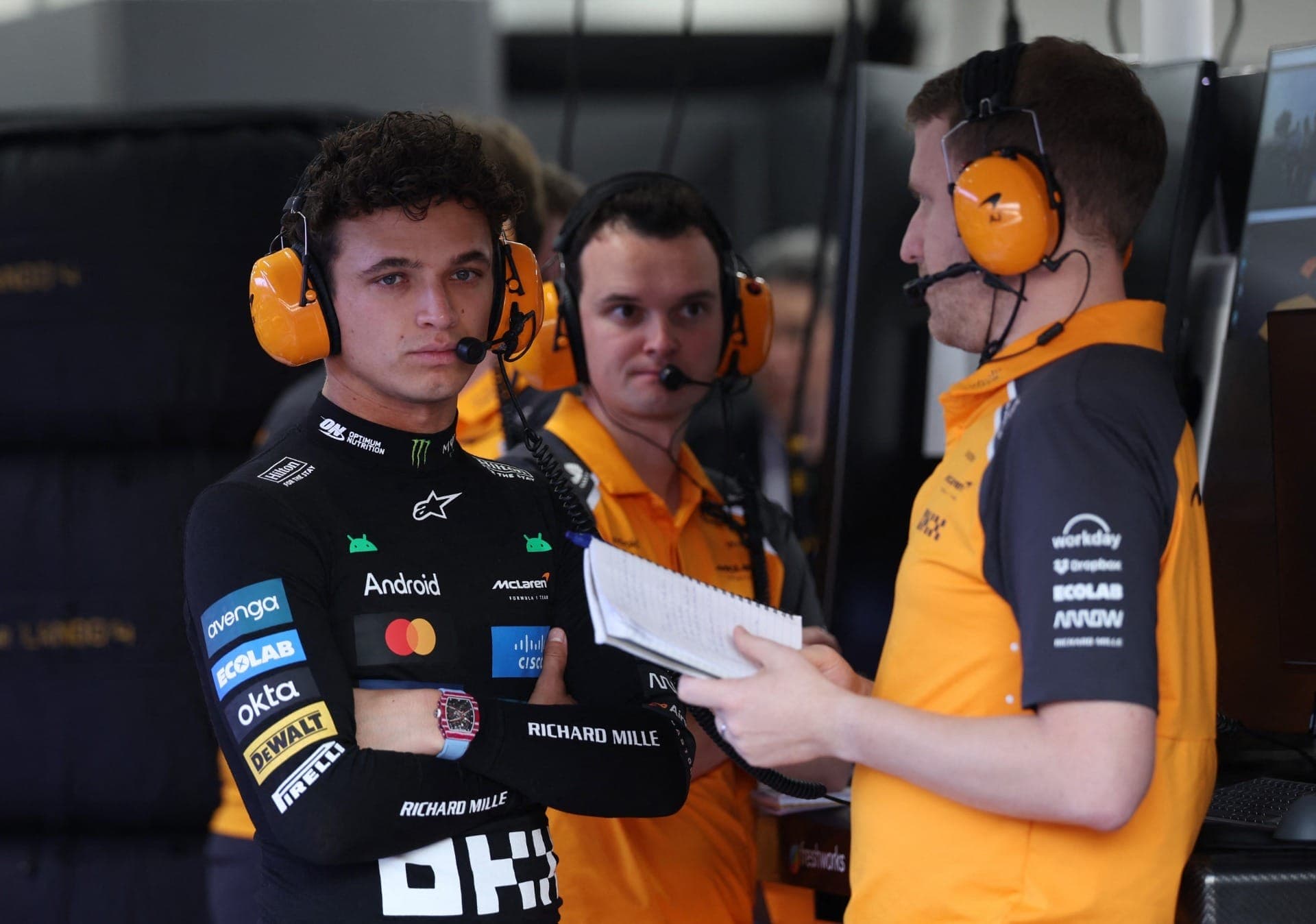 Norris assume erro em classificação sprint do GP do Catar: "Só não consegui juntar a volta"