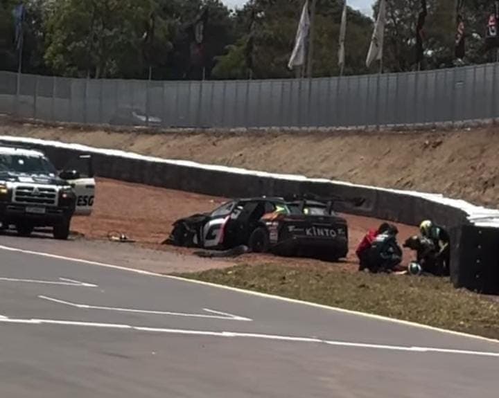 Vicar informa sobre acidente no Autódromo de Brasília