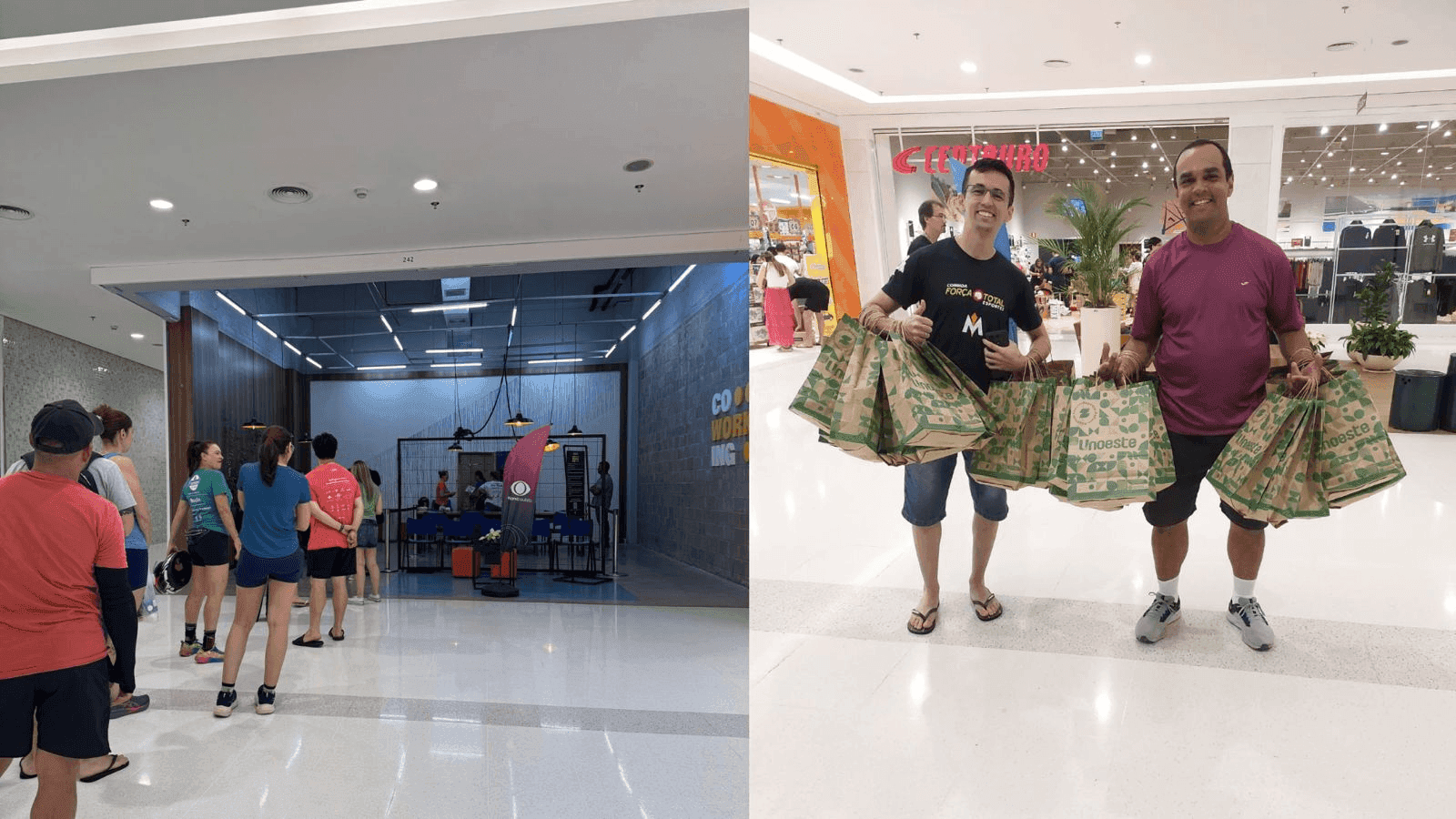 Os kits podem ser retirados no Shopping Praça Nova até às 19h