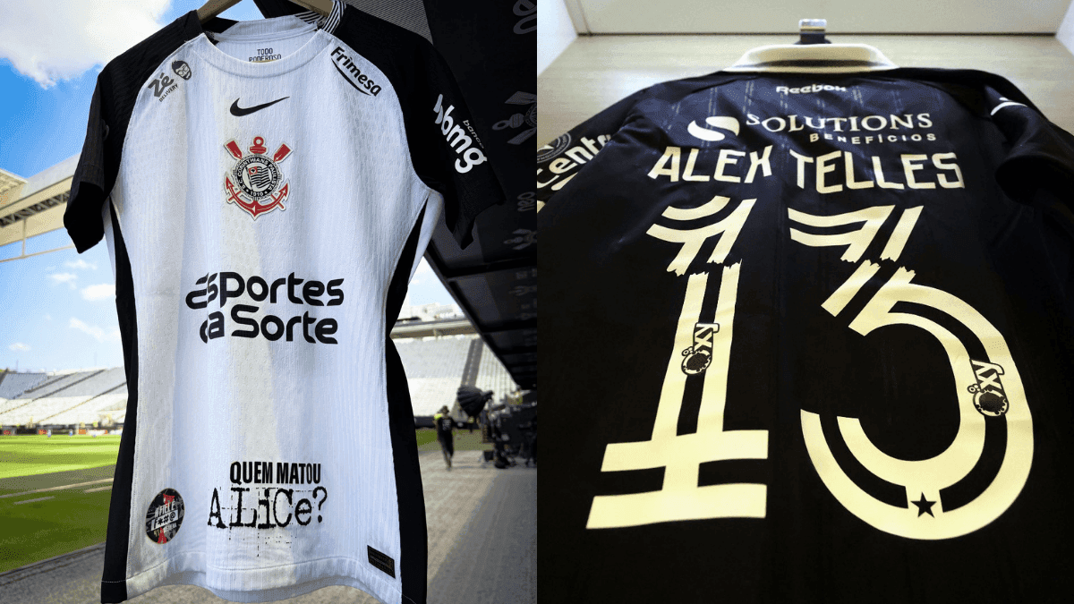 Corinthians e Botafogo se unem em campanha contra o feminicídio
