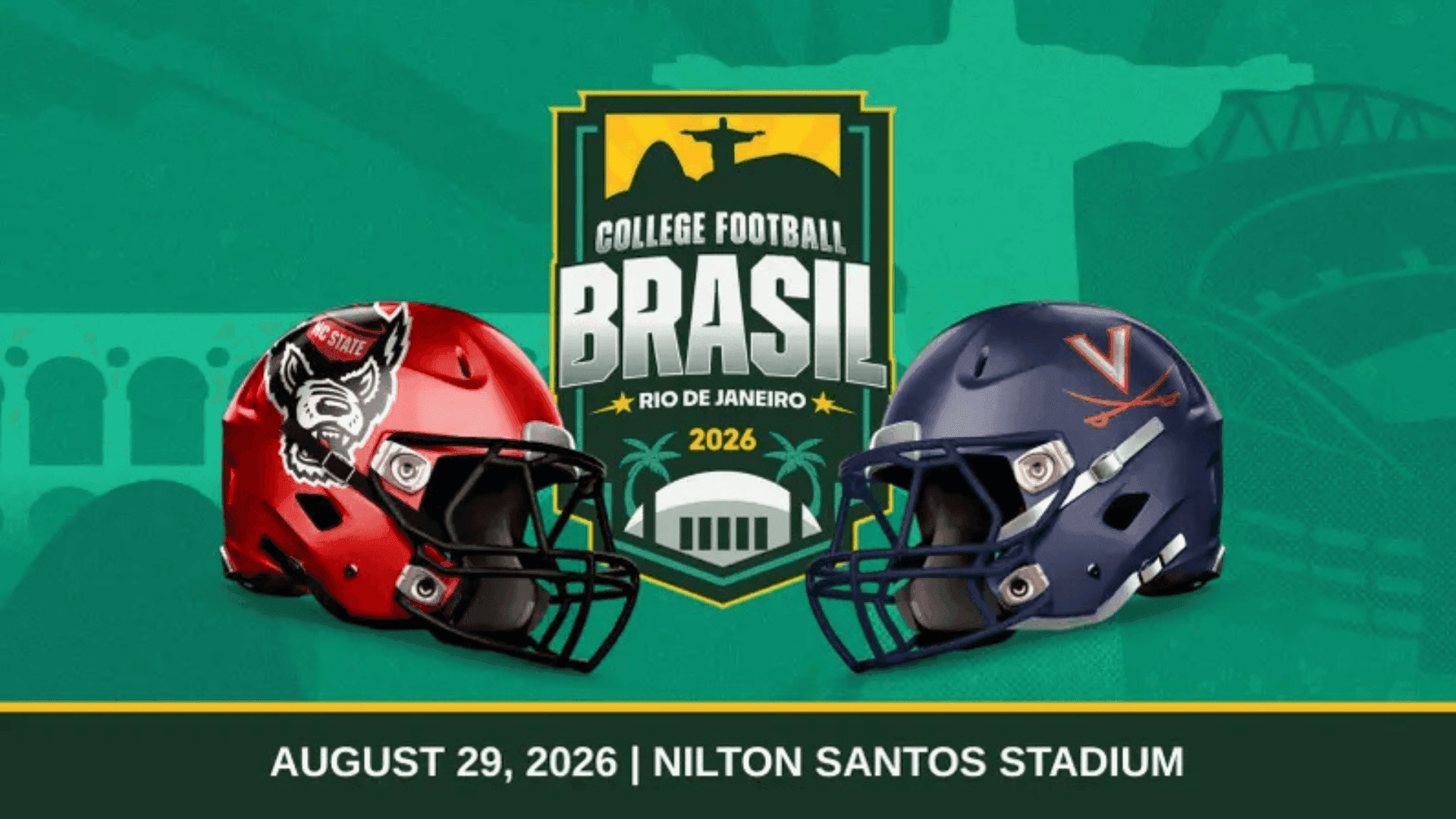 Rio vai receber primeiro jogo de futebol americano universitário dos EUA na América do Sul