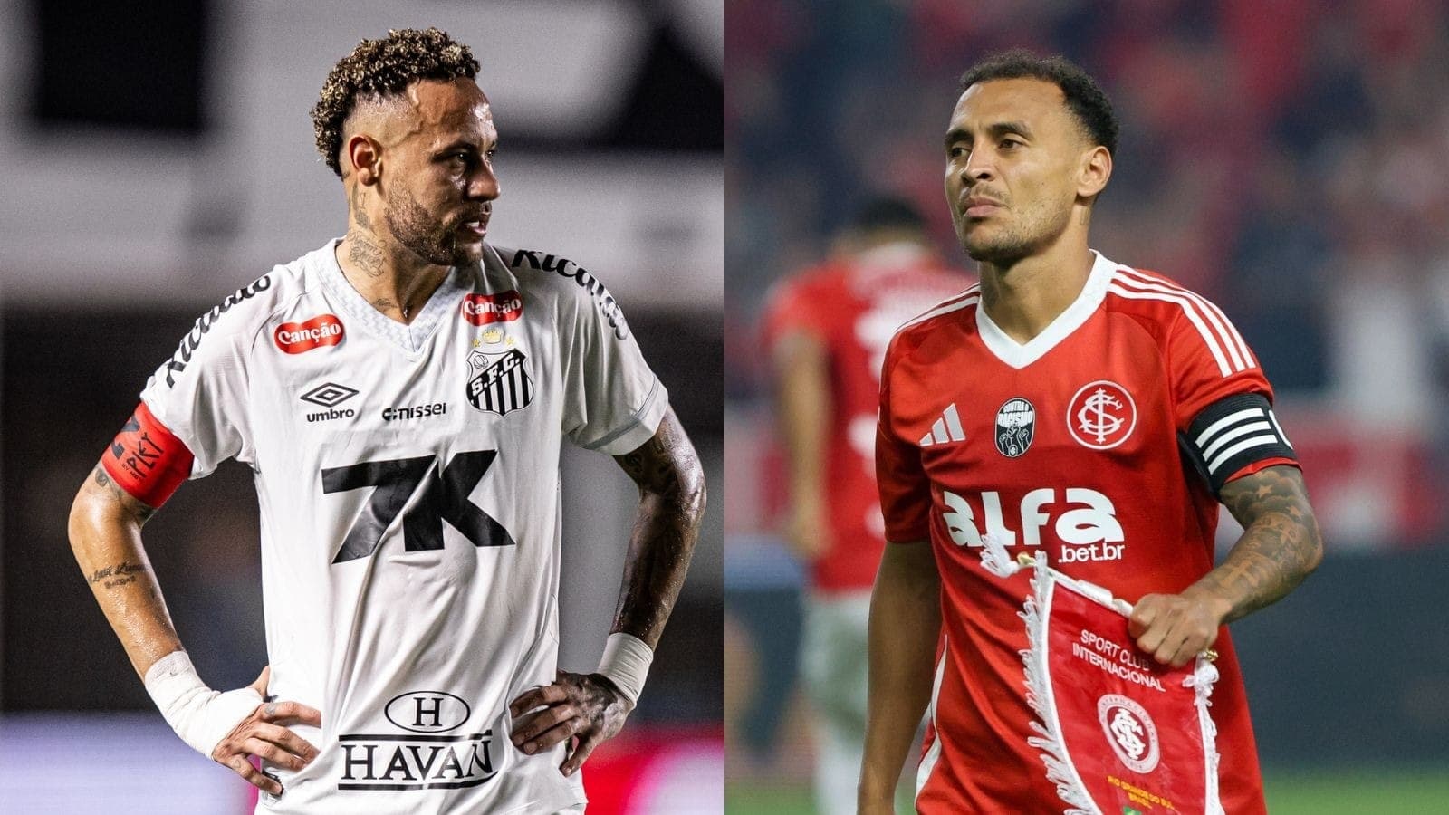 Santos e Inter luta contra o rebaixamento no Brasileirão