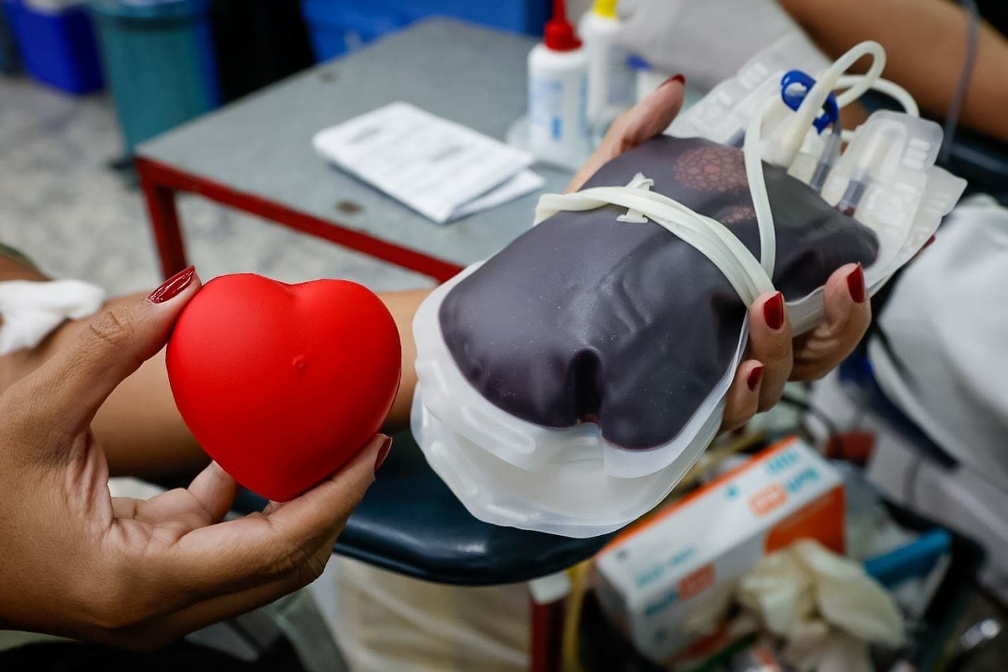 A doação será no auditório da unidade e poderá ser feita das 10h às 17h.