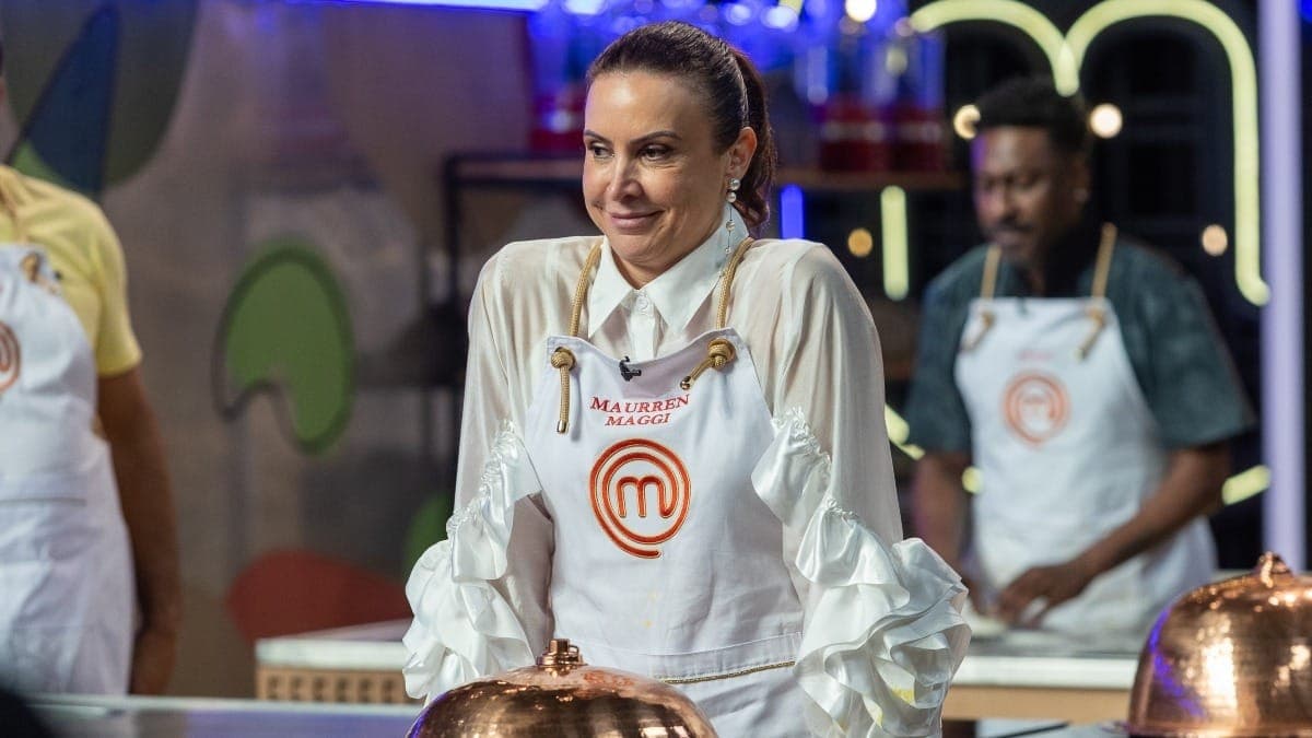 Maurren Maggi aguarda avaliação no MasterChef Celebridades