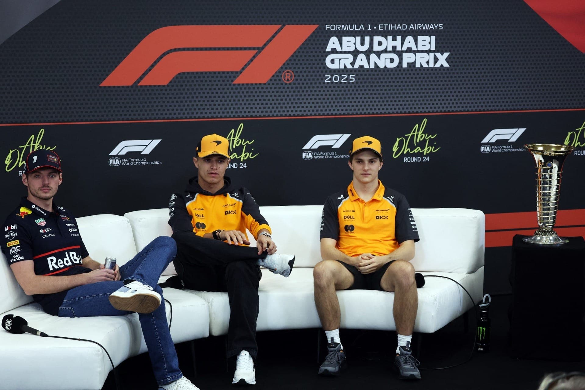 Norris, Verstappen e Piastri analisam erros antes da final em Abu Dhabi