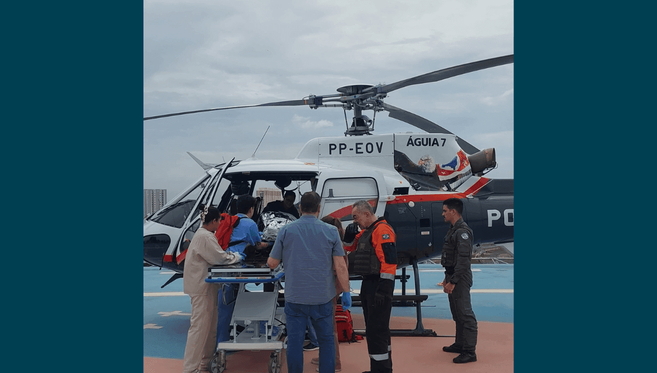 Helicóptero ficará no Aeroporto Internacional de Sorocaba
