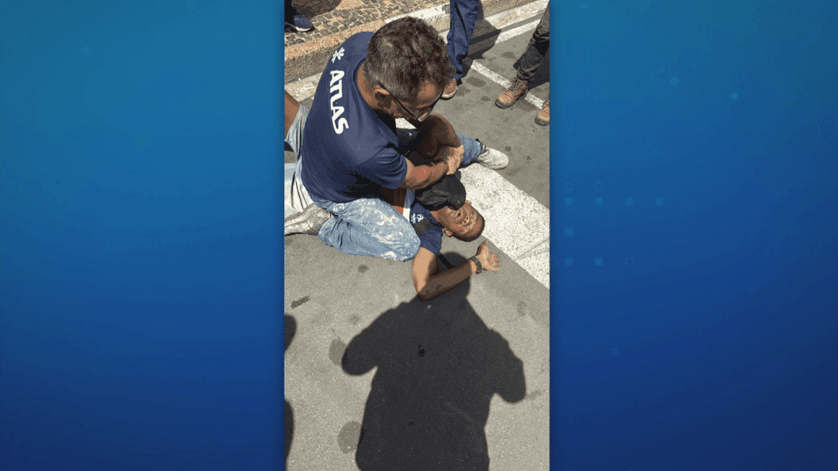 Lutador imobiliza ladrão que tentava furtar caminhonete em Mogi Mirim (SP)
