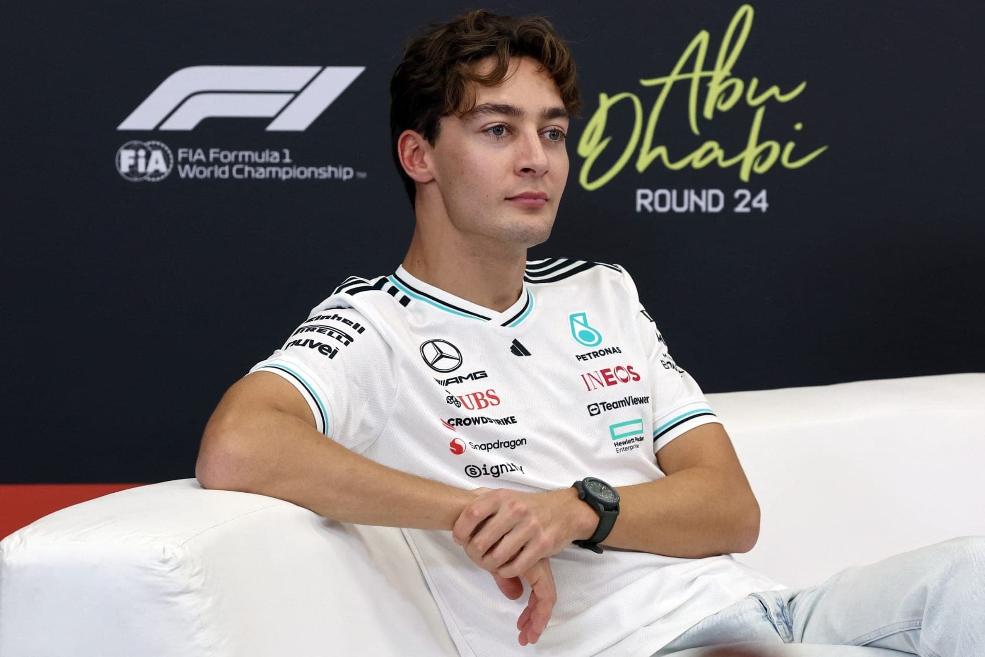 Russell vê Norris e Verstappen "fora de alcance" após quali em Abu Dhabi