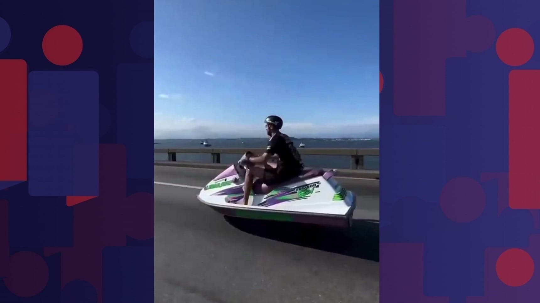 Vídeo mostra direção perigosa em vias de grande movimentação