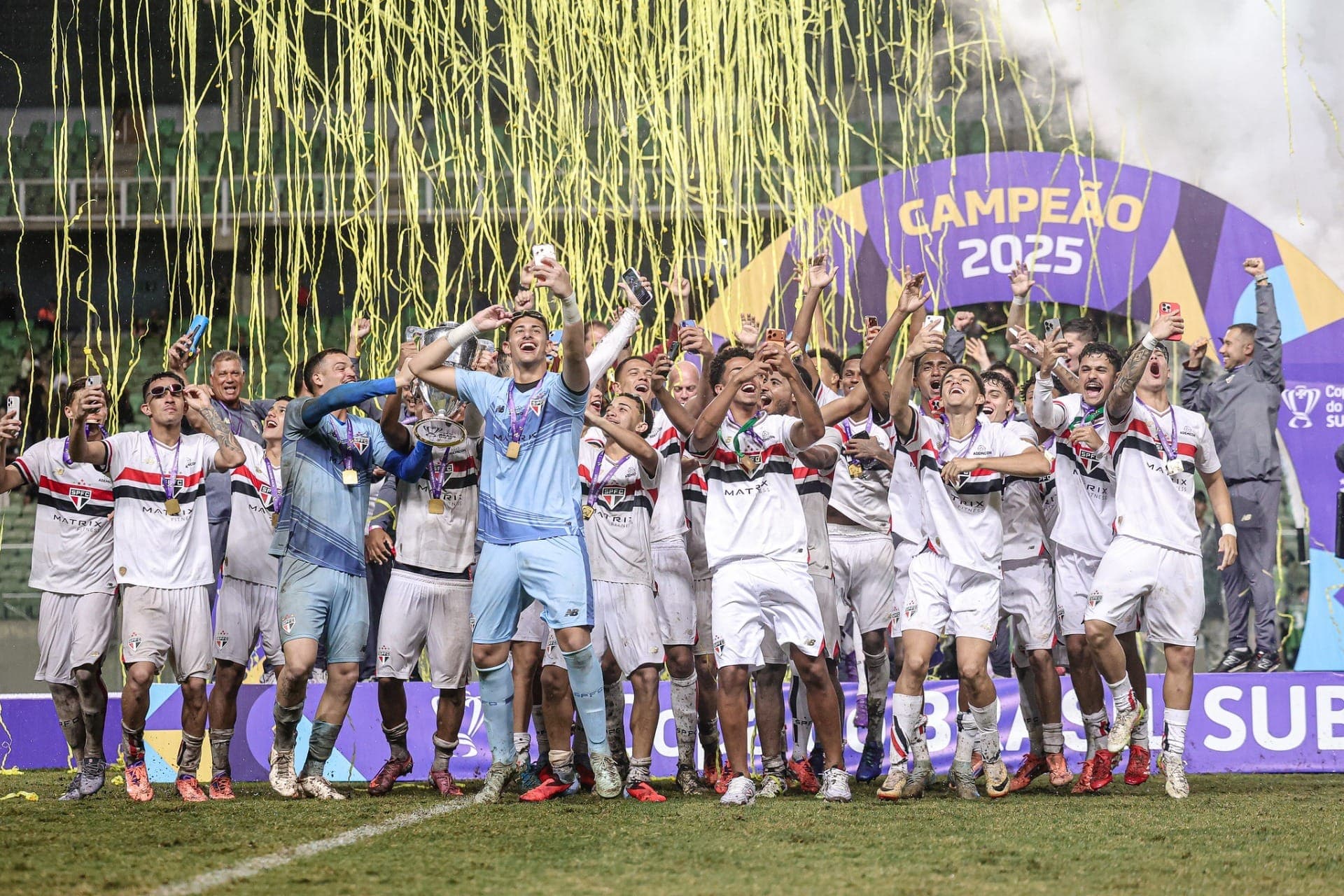 São Paulo conquista a Copa do Brasil Sub-20 de 2025