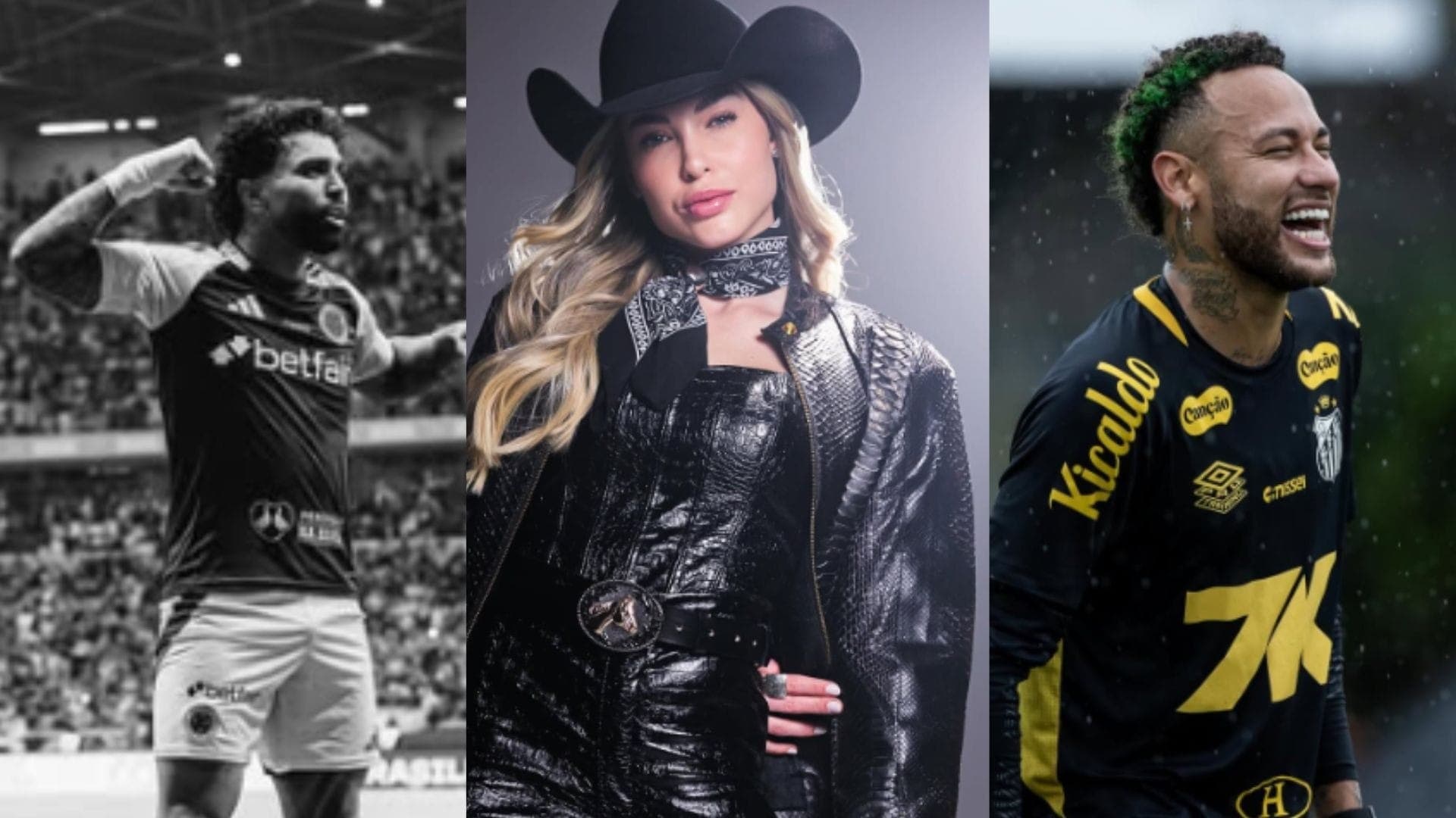 Saory foi acusada de ser amante de Gabigol e Neymar