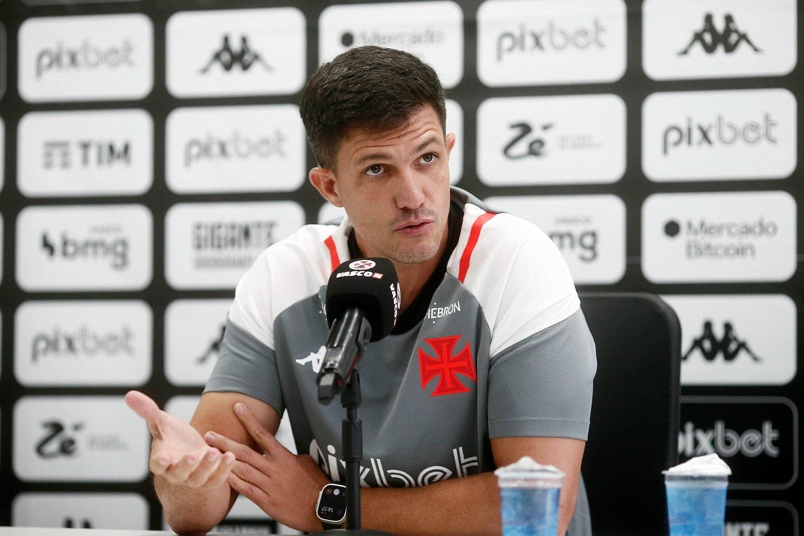 Maurício Barbieri comandou o Vasco da Gama na temporada de 2023