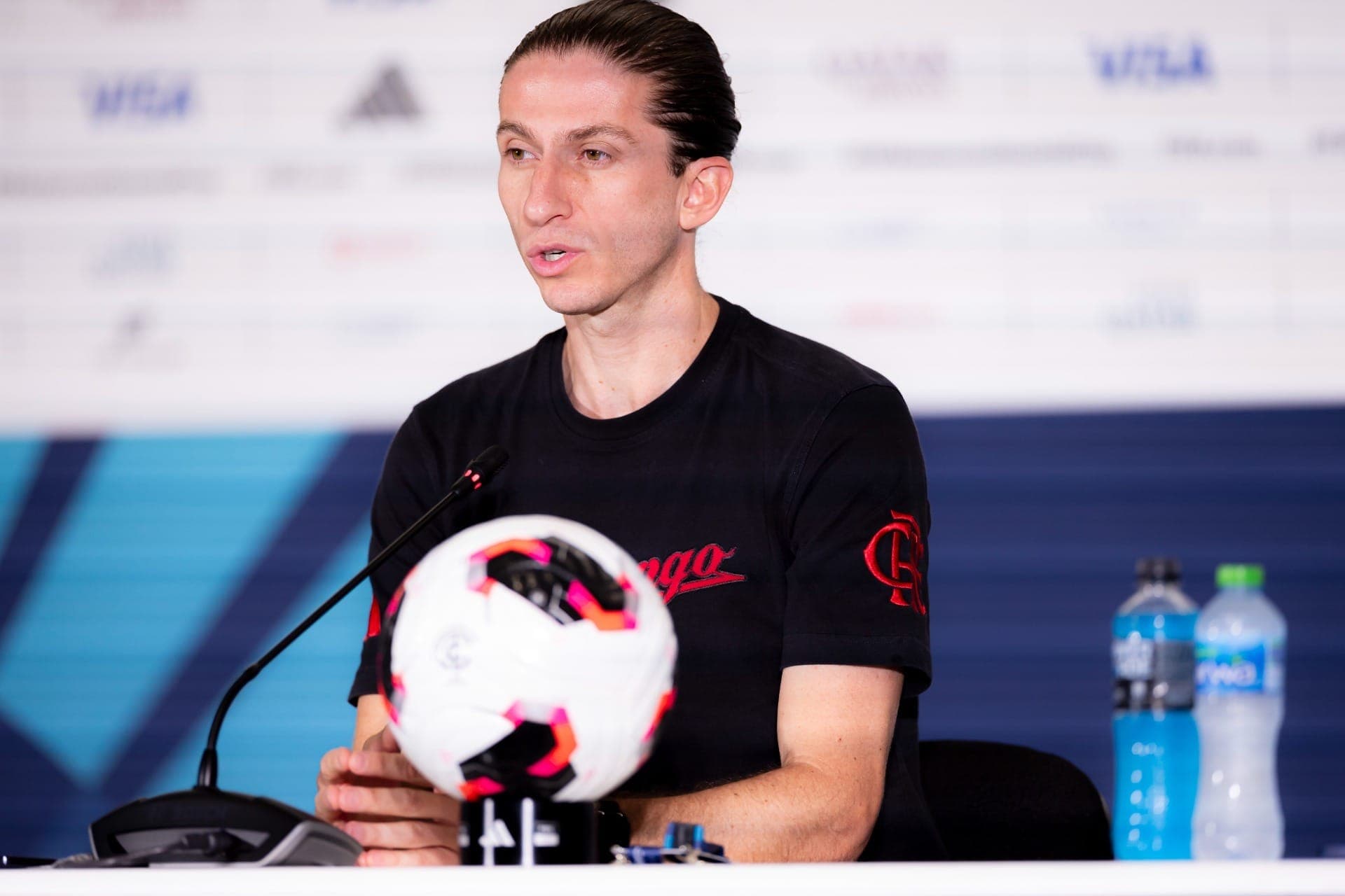 Filipe Luis, treinador do Flamengo