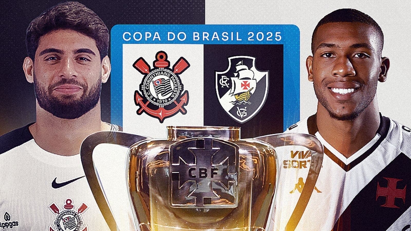 Corinthians e Vasco fazem a final da Copa do Brasil