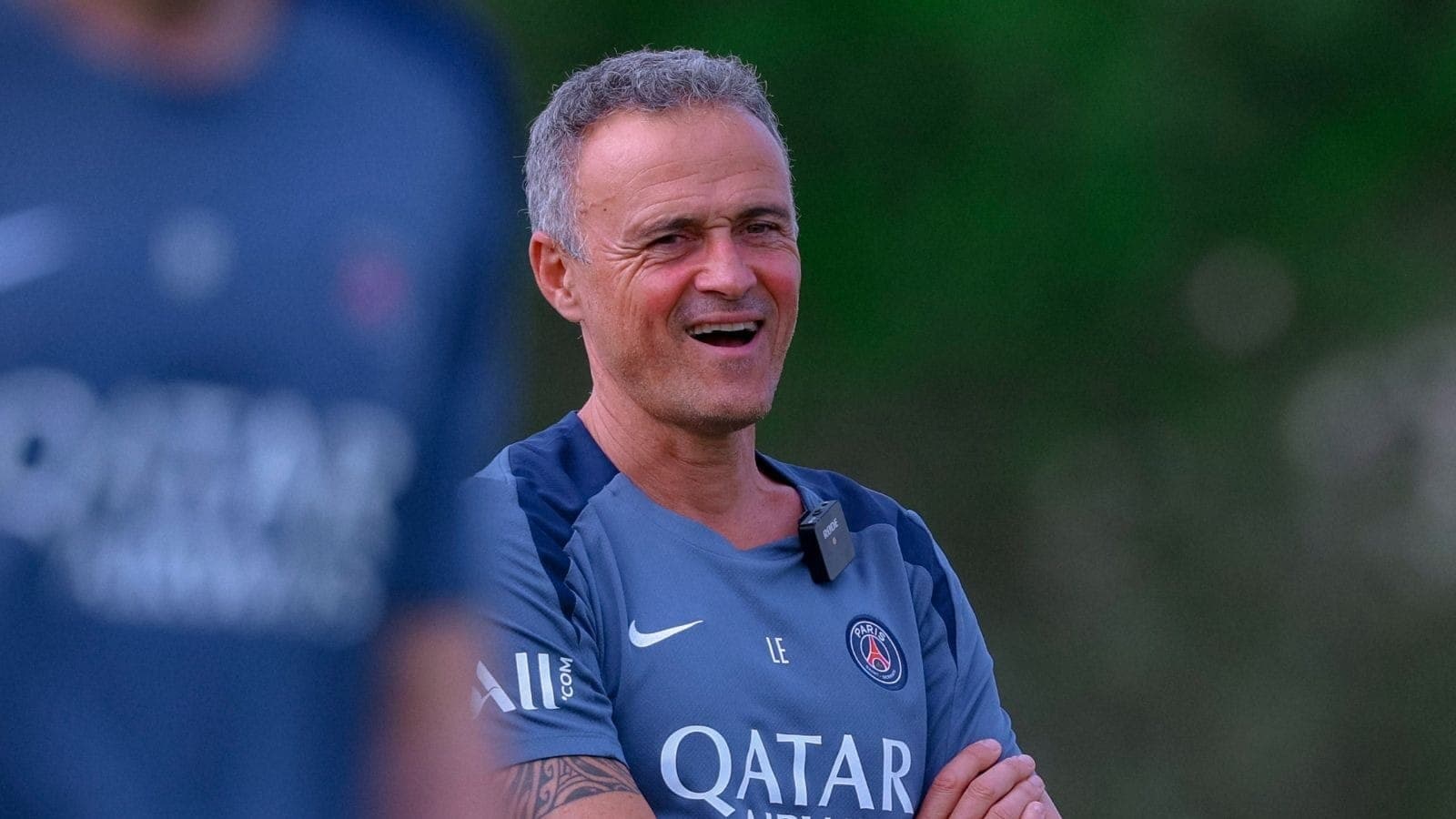 Luis Enrique, treinador do Paris Saint-Germain