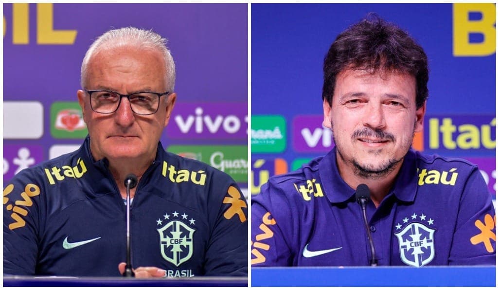 Finalistas da Copa do Brasil, Dorival Júnior e Fernando Diniz tiveram passagem curta pela Seleção