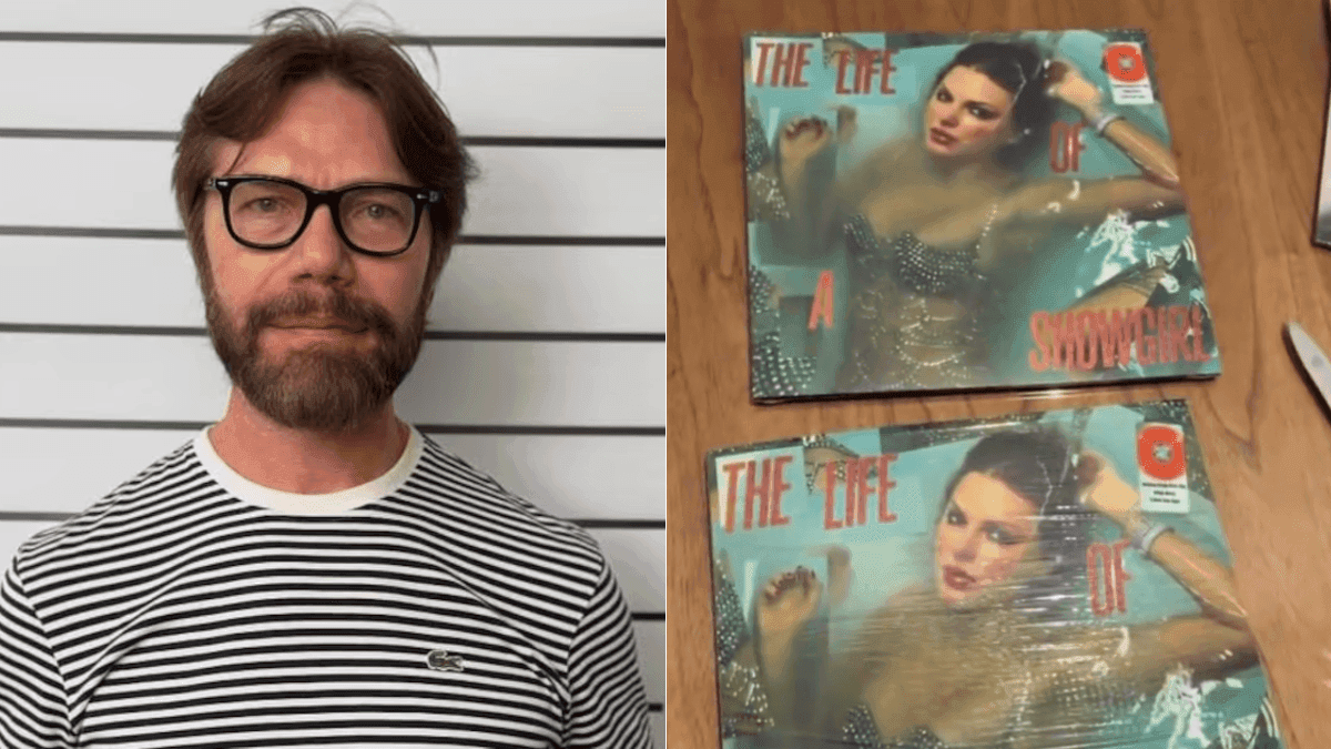 Ullisses Campbell se revolta ao ganhar vinil da Taylor Swift