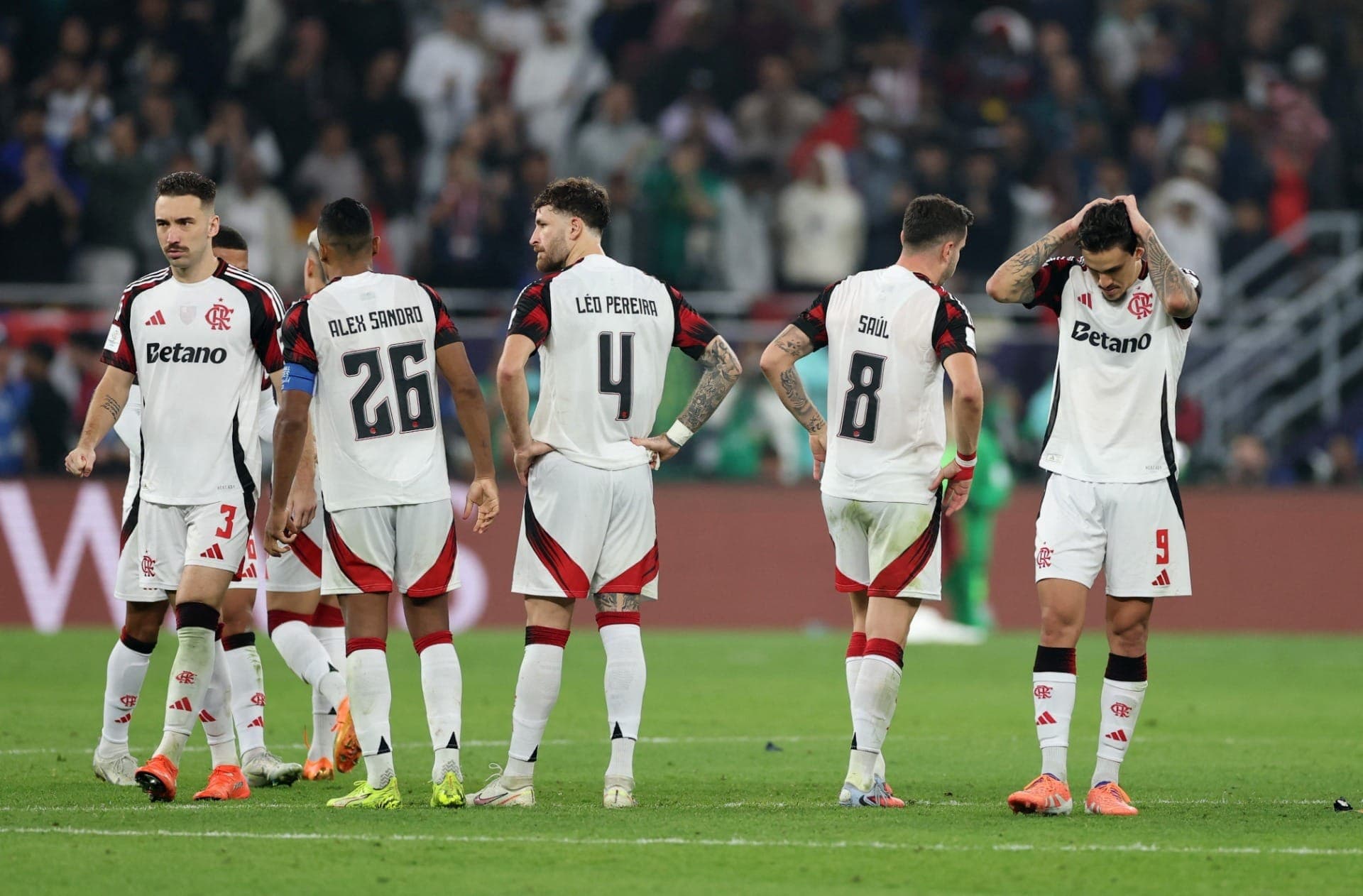 Flamengo perdeu para o PSG na final da Copa Intercontinental