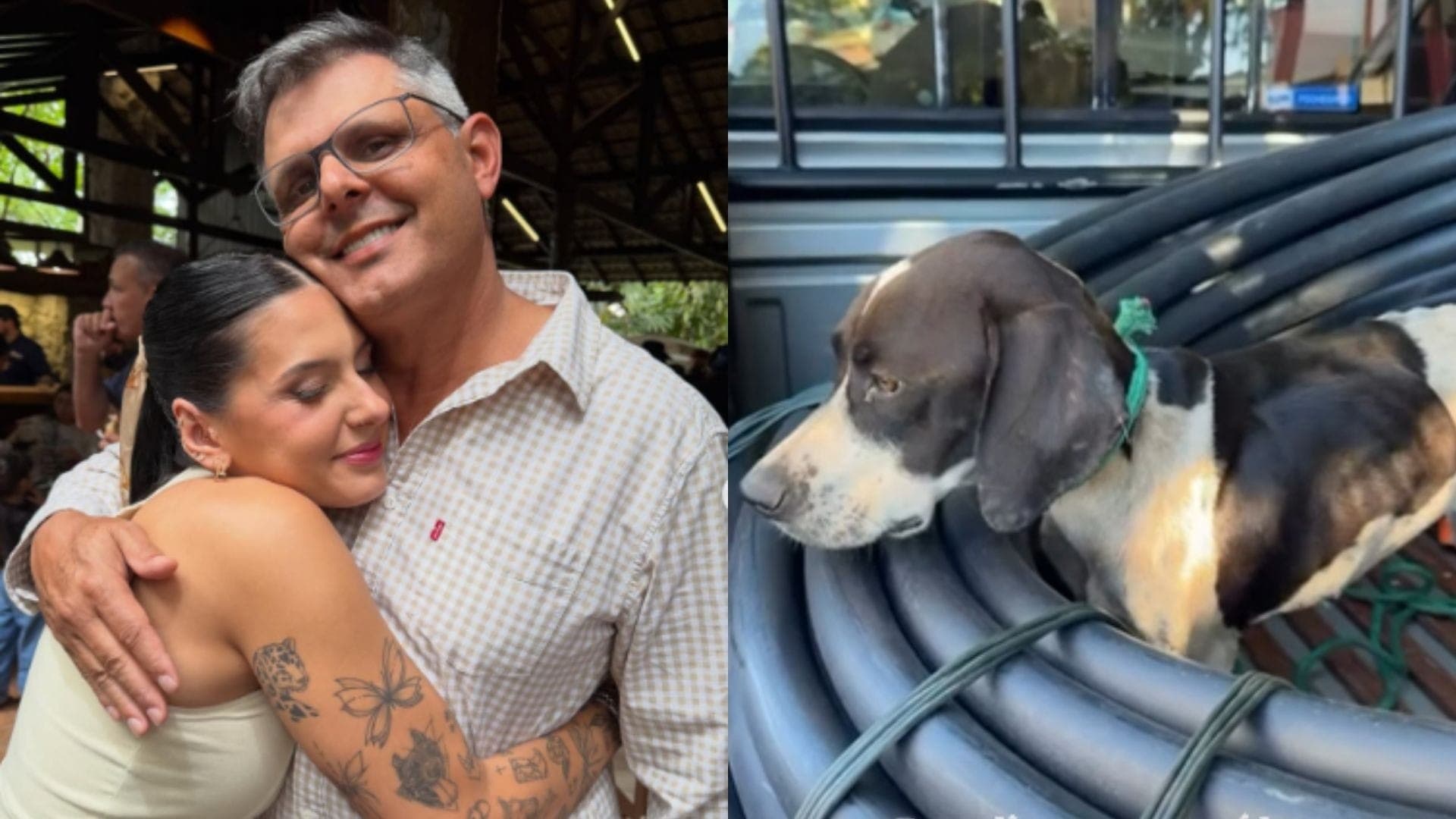 Rodrigo Castela adotou cachorra no MS