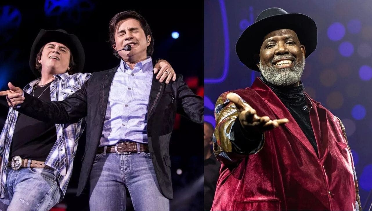 Chitãozinho e Xororó e Péricles são as atrações do fim de semana