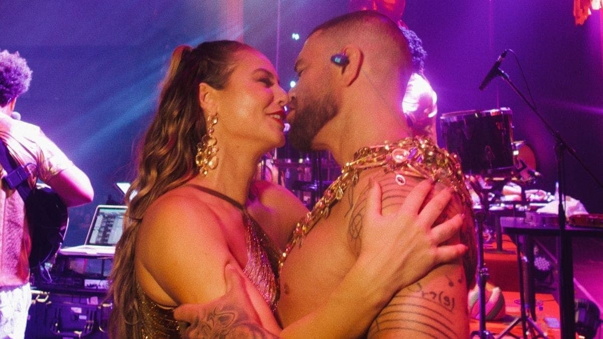 Paolla Oliveira e Diogo Nogueira