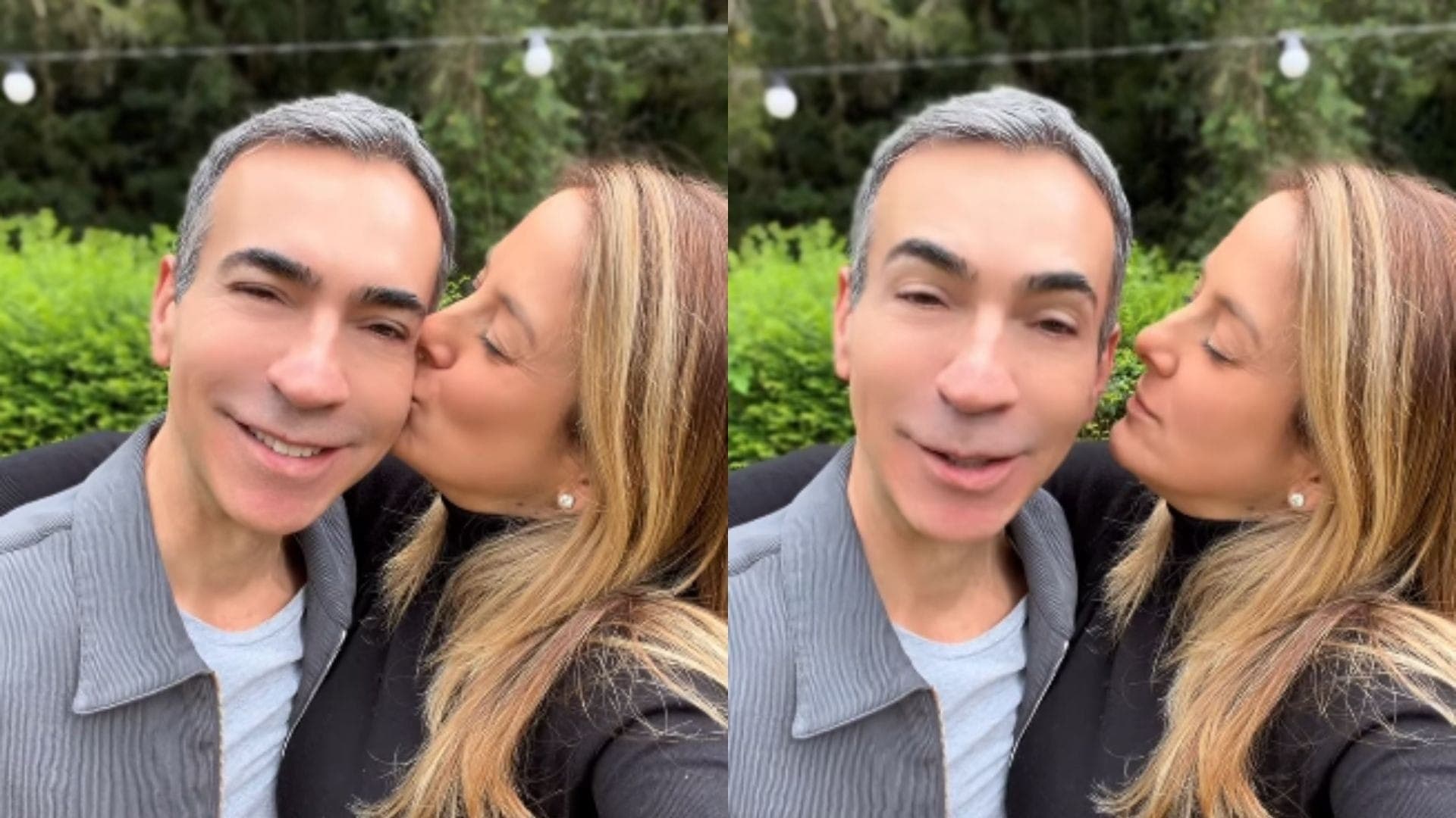 César Tralli e Ticiane Pinheiro