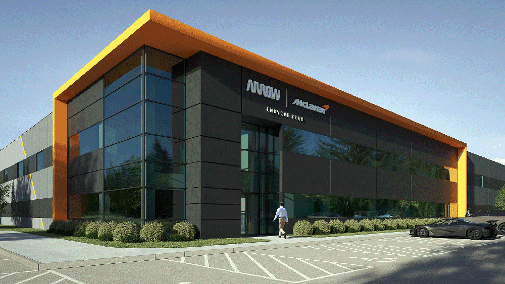 Indy: Arrow McLaren inaugura novo centro tecnológico