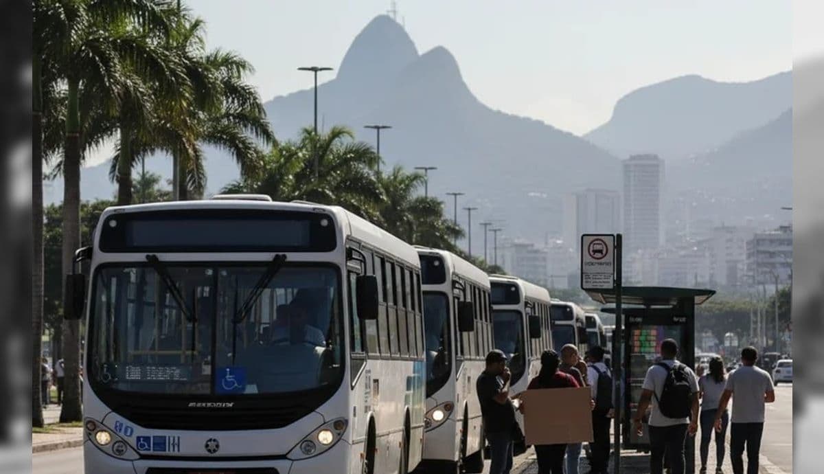 Nove linhas de ônibus permanecem fora de circulação no Rio