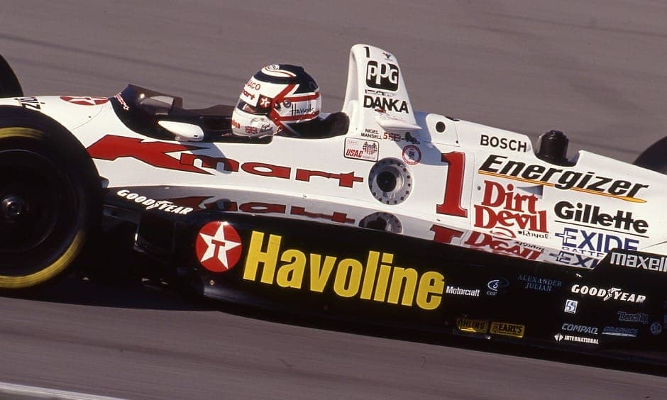 Nigel Mansell e a elite de pilotos da F1 campeões na Indy