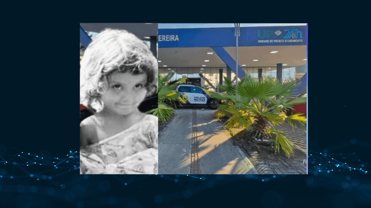 Dayane Vital dos Santos, de 24 anos, foi presa após a morte da filha Ana Beatriz, de três anos, por afogamento em Paranaguá.