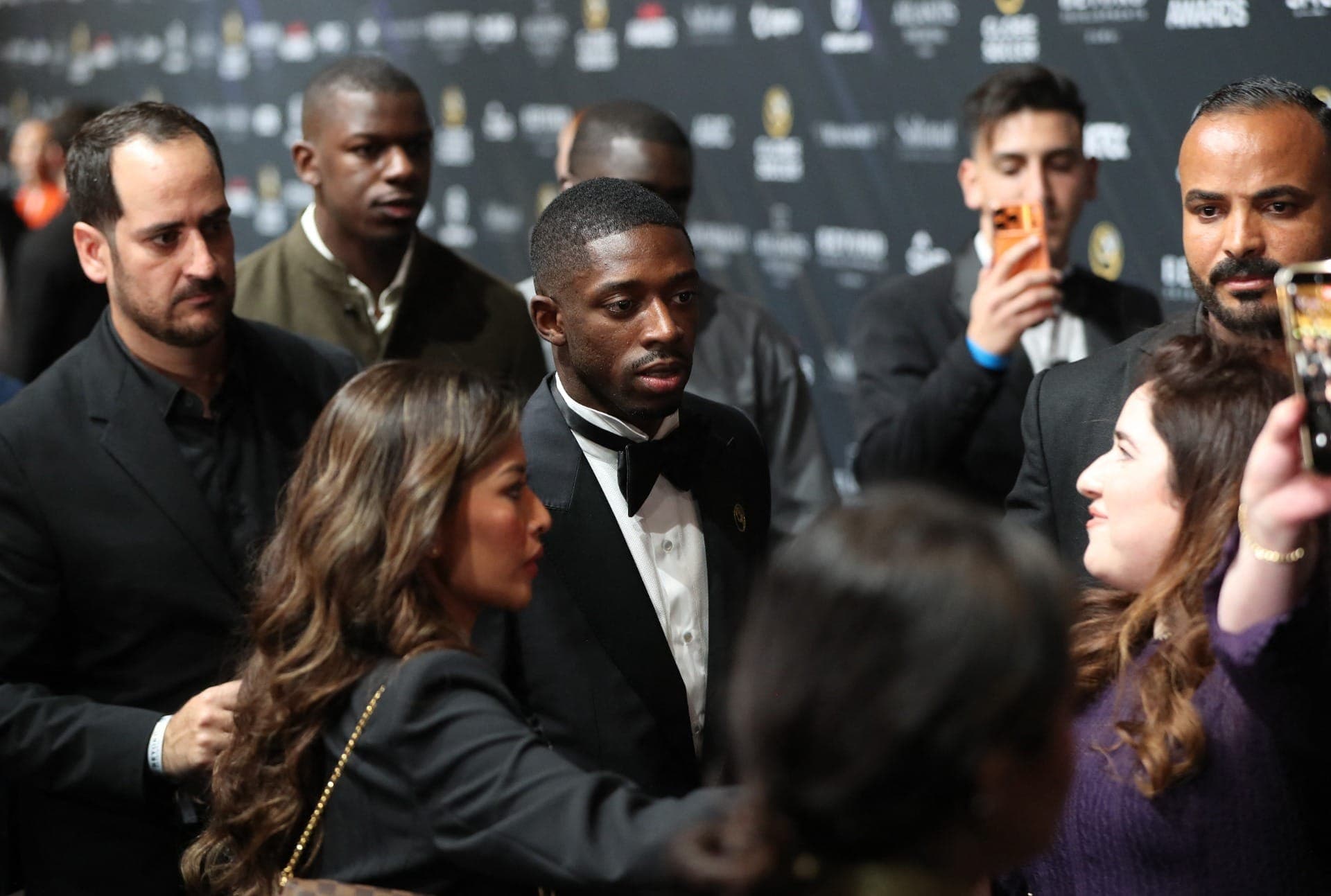 Ousmane Dembélé no Globe Soccer Awards